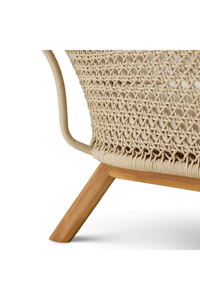 Silla de sofá de jardín de ratán natural de diseño simple moderno para sala de estar Hotel Villa o uso de apartamento - Product Image 5
