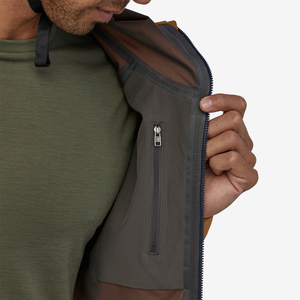 Wholesale 2024 Custom <b>Brown</b> Soft Shell Varsity Jacket Lightweight Canvas Windbreaker Breathable Winter Comfortable Design - Product Image 4