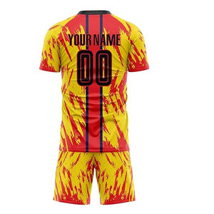 Maillots de football d'entraînement de sport, vêtements de football, uniformes d'équipe, meilleur design, vêtements pour hommes, uniforme de football élégant, OEM - Product Image 2