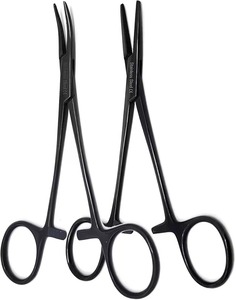 Pinzas Hemostáticas Reutilizables de Acero Inoxidable, Instrumento Quirúrgico de Bloqueo para Uso Médico, Dental y Veterinario, Uso Clínico - Product Image 2