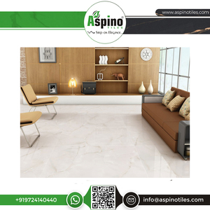 กระเบื้องภายในพอร์ซเลนเคลือบดิจิตอลหนา1200x1800มม. หนา9มม. ปูพื้นอพาร์ตเมนต์ห้องนั่งเล่นทันสมัยที่มีความต้องการสูง - Product Image 5