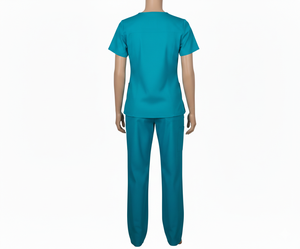 Uniforme Sanitario de Algodón Tejido para Mujer, Sin Costuras, de Alta Calidad, con Diseño de Logotipo Personalizado de Fábrica OEM para el Sector Sanitario - Product Image 4