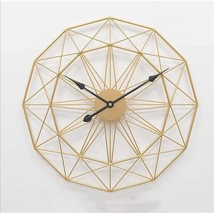 <b>Gold</b> Plated Floral <b>Clock</b> Interior Home and Office Mounted Flower Scenery Wall Arts Metal <b>Clock</b> Watch for Decoration - Product Image 3