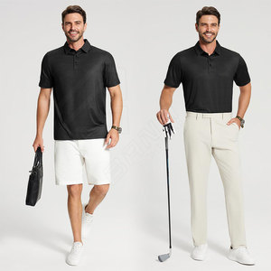 Polo Camisa con logotipo personalizado Impreso Polo de golf en blanco Polo de manga corta para hombre Último diseño - Product Image 6