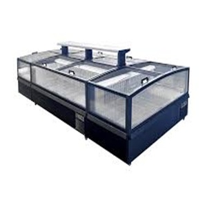 Best selling Multiple Sizes Supermarket Commercial <b>Refrigerated</b> Combination Island Display Cabinet 2-8 Color Steel Plate - Product Image 3
