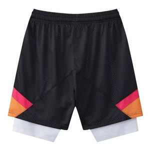 Shorts de bain pour hommes de qualité supérieure, respirants et à séchage rapide, avec doublure en mesh et impression par transfert par sublimation - Product Image 6