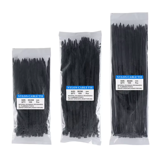 Johnn High Quality Self-Locking 200MM Nylon Cable Ties