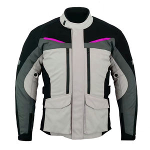 Best Seller 2025 Men's Textile <b>Leather</b> Jackets For Men Racing Wear With <b>Protectors</b> And Windproof Jacket - Product Image 1