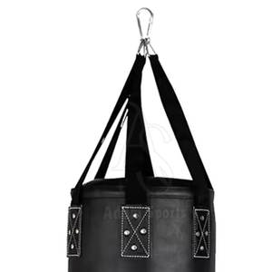 Sacs de frappe en cuir personnalisés pour l'entraînement de boxe et de MMA, sac lourd avec coutures renforcées, rempli de sable, fourniture OEM - Product Image 2