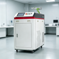 Machine de nettoyage au laser portative haute puissance 3000W pour l'élimination de la rouille, le décapage de la peinture et le nettoyage des métaux