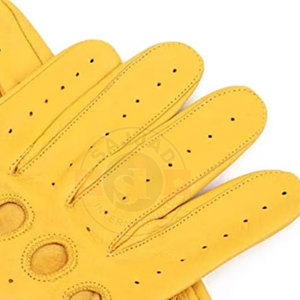 Gants de sécurité en cuir véritable pour homme, de haute qualité, sur mesure - Product Image 4