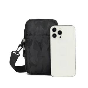 Bolso cruzado móvil negro al por mayor Viaje diario Ajustable Ligero Multi-Bolsillo bandolera clásica Bolsos casuales formales - Product Image 1