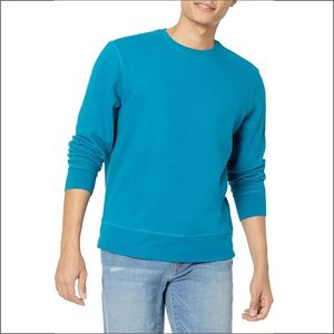 Nouveauté 2025 hommes tendance équipage col rond à manches longues sweat personnalisable moderne mode tricoté polaire brodé automne - Product Image 3