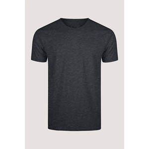 Prix d'usine, t-shirt en coton 100% en gros, t-shirt imprimé personnalisé, noir, impression de bonne qualité, t-shirt pour homme - Product Image 4