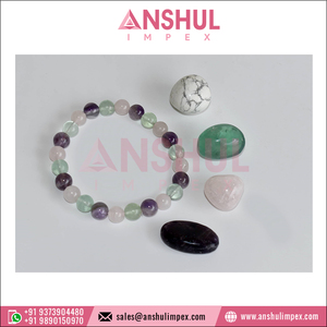 Kit de Cristales de Buena Calidad para Promover la Tranquilidad Emocional, Intención CALM, para Sanación y Meditación, de Exportador Indio - Product Image 3
