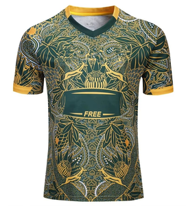 เสื้อฟุตบอลอเมริกันยูนิเซ็กซ์แขนสั้นพิมพ์ลายผ้าโพลีเอสเตอร์ผ้าซับเหงื่อแห้งเร็วสั่งได้ตาม100% - Product Image 1