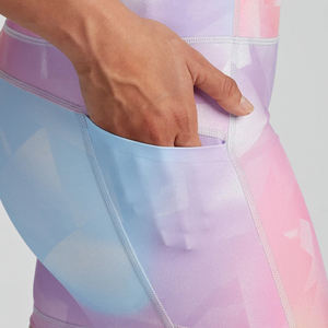 <b>Women's</b> High Waist Compression <b>Board</b> <b>Shorts</b> Breathable Fitness Wear with Custom Sublimation Printed Design Low MOQ - Product Image 5