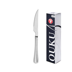 Mr. Spoon Serie Raya, Coltello da Carne Lungo 225mm, Acciaio Inox 13/0, Adatto per Lavastoviglie, Ideale per Hotel e Ristoranti - Product Image 1