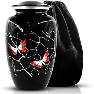 Exporter of Aluminium Large Ashes Urns <b>Top</b> Quality Metal Cremation Urns With Low Prices - Product Image 5