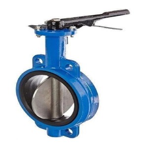 Vanne papillon de type gaufrette de puissance manuelle en acier inoxydable 17445 DIN 316 de haute qualité DN 80 pour les médias d'eau à haute température - Product Image 5