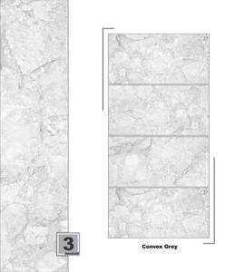 Carrelage Classique Moderne En Porcelaine 600*1200 Revêtement de Sol Béton Mat Plain Gris Porcelaine Carrelage Céramique 60x120 - Product Image 2