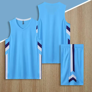 Ropa deportiva de baloncesto para hombre de la mejor calidad, último diseño de Jersey, UNIFORMES DE EQUIPO sublimados de verano de talla grande, técnicas impresas - Product Image 6