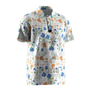 T-shirts pour hommes en coton/fibre de bambou tricotés respirants et à séchage rapide, design tendance 2023, été, uni - Product Image 2