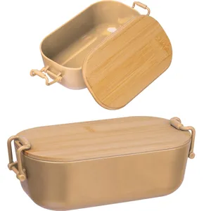 JAVIER Personalized Bamboo <b>Lunchbox</b> with Cool Gadgets - Product Image 3