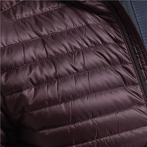 Veste matelassée en toile de qualité supérieure, très vendue, chaude, confortable pour l'hiver, logo avant pour la vente en ligne - Product Image 2