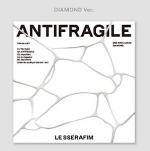 LE SSERAFIM 2º Mini Álbum [ANTIFRAGILE] (Versión COMPACTA) CD Oficial de HYBE con Foto, Álbum de Música Coreana K-POP - Product Image 3