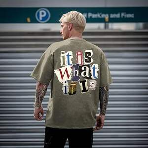 Camisetas de lavado ácido vintage 2025 impresión personalizada de ajuste extragrande disponible para boutiques ropa de calle y tiendas de moda - Product Image 2