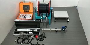 Cámara dual giratoria de 360 grados, cámara de pozo profundo, cámara de inspección de perforación de pozo a la venta con envío gratis - Product Image 3