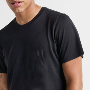 Logo personnalisé 180 g/m² 100% coton T-shirt uni à manches courtes Épaule tombante Streetwear Loose Heavyweight Oversized Men T-Shirt - Product Image 5