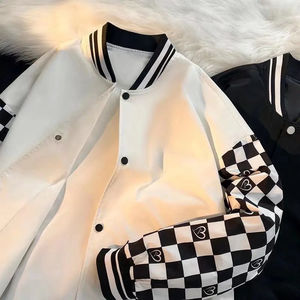 Veste d'université de basket-ball d'hiver unisexe imperméable, respirante, col rond, broderie avec logo personnalisé, position avant pour hommes et femmes - Product Image 5