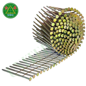 Clavos de bobina de 3 "x 0.120, 4500 Uds., vástago de acero liso/tornillo para fabricación de paletas de madera para pistola de clavos neumática de la fábrica de Vietnam - Product Image 1