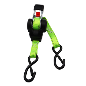 엘리프팅 1인치 x 10피트 자동 리트랙팅 래칫 스트랩 1650파운드 타이 다운 스트랩 (해양/ATV/야외 장비용) - Product Image 6