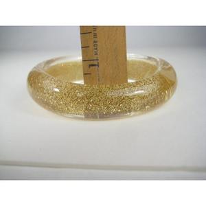 Bracelets en résine acrylique vintage écologiques en gros pour femmes Largeur de bande personnalisable Bracelet épais large pour mariage - Product Image 3