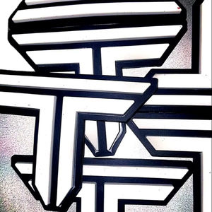 Champ King Pare-chocs personnalisés pour casque de baseball avec résine PVC, adhésif 3M, ruban adhésif double face 2D 3D pour logos d'équipe - Product Image 1