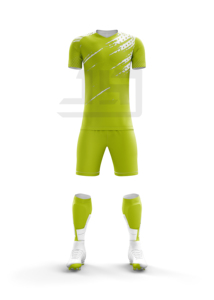 Uniforme de Fútbol Avanzado, Transpirable y Ligero, 100% Poliéster, Conjunto de Camiseta y Pantalones Cortos de Fútbol, Nombre del Equipo Personalizado para el Día del Partido - Product Image 3