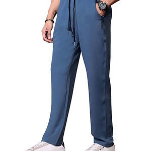 <b>Men's</b> <b>Slim</b> <b>Fit</b> Stretch <b>Joggers</b> Breathable Lightweight Canvas Sweatpants Elastic Waist <b>for</b> Fitness Gym Streetwear Straight - Product Image 1