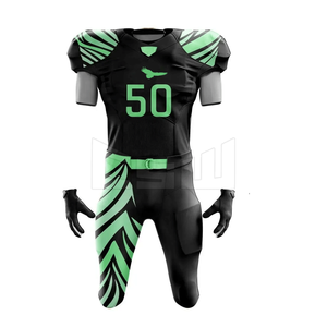 Uniforme de football américain pour les jeunes Design personnalisé Jersey Hoodies Uniformes de football - Product Image 3