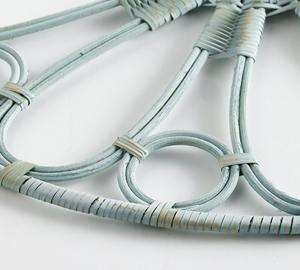 แผ่นรองจานไม้ไผ่สีเขียวมิ้นท์สไตล์เรียบง่าย ขนาด 13 นิ้ว ดีไซน์ใหม่ - Product Image 4