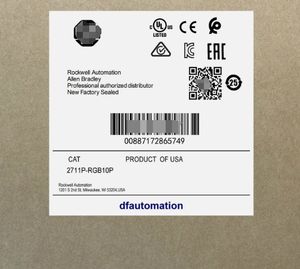 Новый оригинальный 2711P-RGB10P двигатель переменного тока сенсорный экран модуль Стоковое оборудование инвертор для Автоматизация станков с ЧПУ - Product Image 1