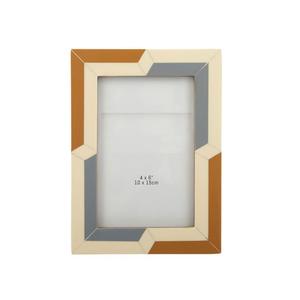 Marco DE FOTOS decorativo con incrustaciones de resina de faizacraft - Product Image 1