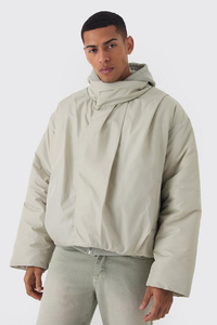 Chaqueta acolchada gruesa y cálida diseñada para actividades al aire libre en climas fríos con relleno interior suave y capa exterior resistente. - Product Image 5