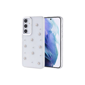 Funda Transparente con Diseño de Estrellas, Antigolpes, con Purpurina, para Samsung Galaxy A55 A34 14 Plus 5G, Funda de Silicona Resistente al Calor - Product Image 1