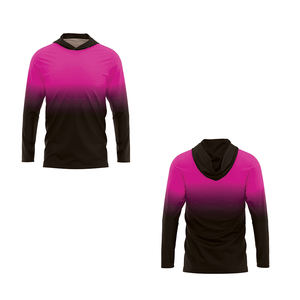 Chemises de pêche à manches longues pour hommes, imprimées camouflage, sublimées, UPF 50, type OEM, jersey de pêche - Product Image 3