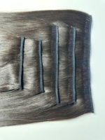 Extensión de cabello humano vietnamita con Clip virgen 100%, pelucas de trama doble individual de alta calidad de 8 a 32 pulgadas para ondas trenzadas