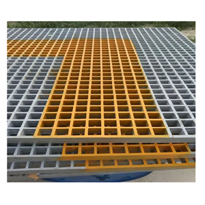 High Strength Industrial <b>Outdoor</b> Fiberglass FRP Walkway Grating Acid Washed Environments Application Aquaculture Anti-slip - Product Image 5
