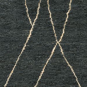 Z&H Home High Quality Jacquard Woven Jute Rug Modern Abstract Cut <b>Pile</b> Hand Knotted Wool Prayer Bedroom Hotels Decorative - Product Image 3